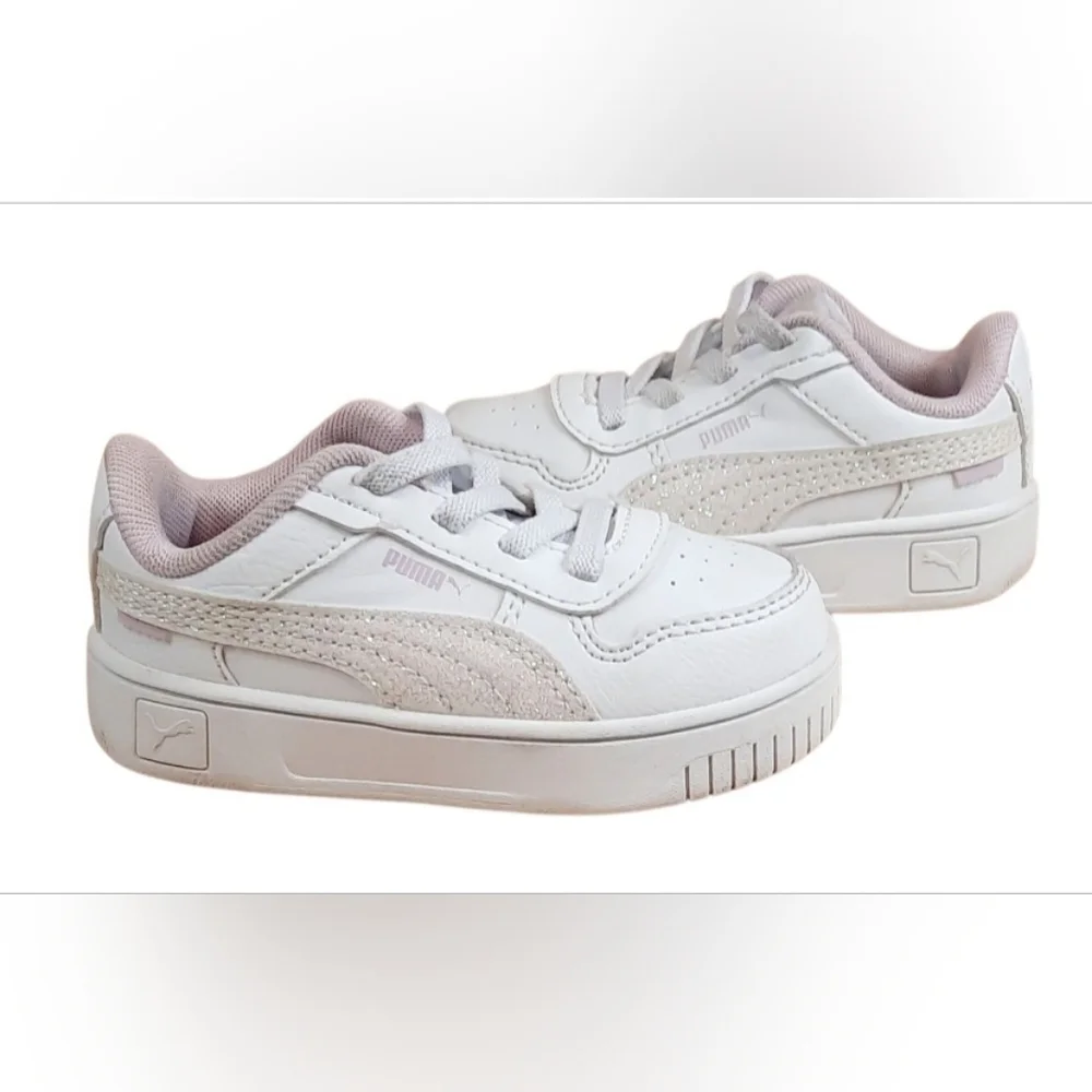 Puma Carina Street Glitter toddler sneakers